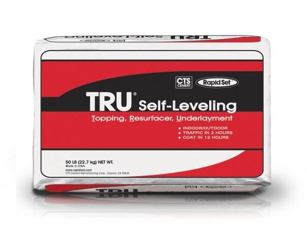 Rapid Set TRU Self Leveling Topping - Click Image to Close