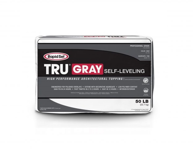 Tru Gray Self-Leveling Polished Concrete - 50lb - Bulk Pallet of 10