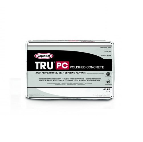 Rapid Set TRU PC Polished Concrete Topping - Bulk Pallet of 40 - Click Image to Close