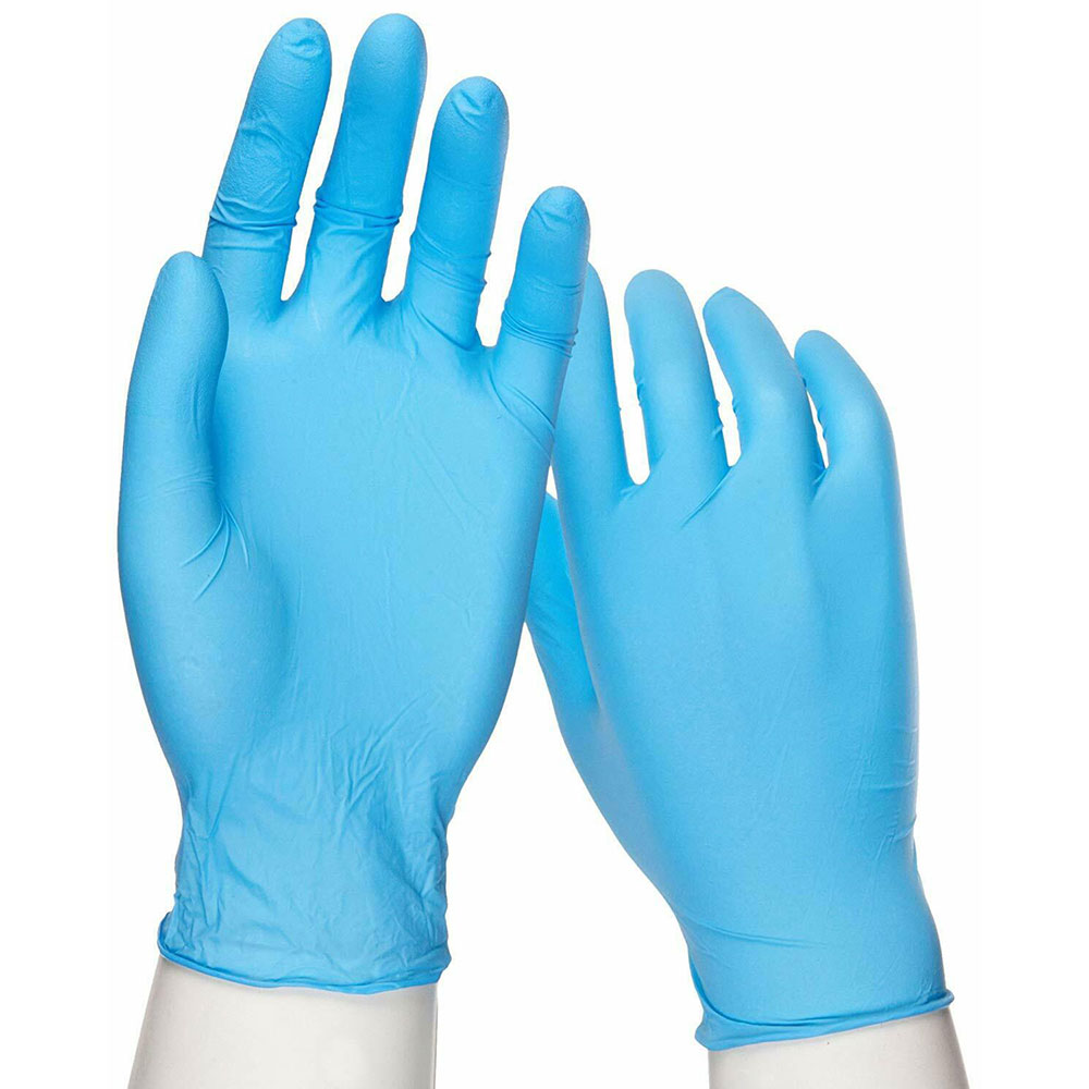 West Chester Industrial Disposable Nitrile Blue Gloves, Ambidextrous, 100/box, 2900 - Medium