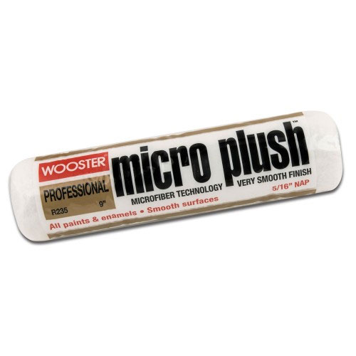 Wooster MICRO PLUSH™ 9" Roller Cover 9/16" Nap - Case of 12