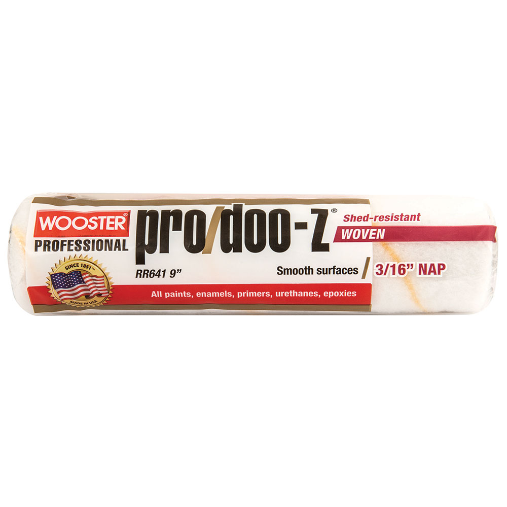 Wooster PRO/DOO-Z® 9" Roller Cover 3/16" Nap - Case of 12