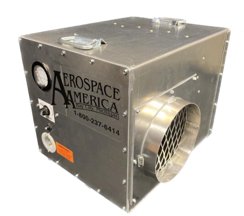 Aerospace America Aeroclean 600EV Air Scrubber w/ HEPA Filter - Click Image to Close