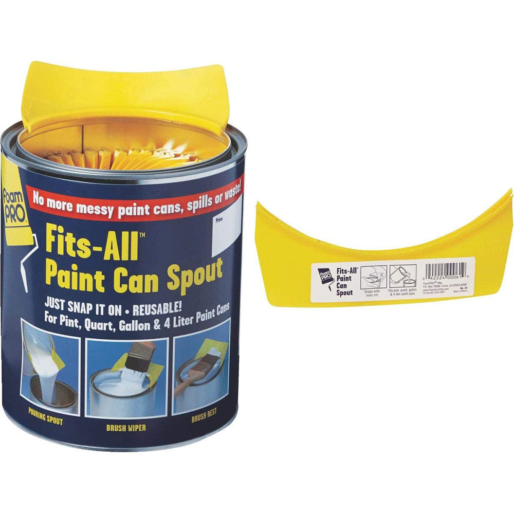 FoamPro Fits-All Paint Can Spout, #61, Pack of 50