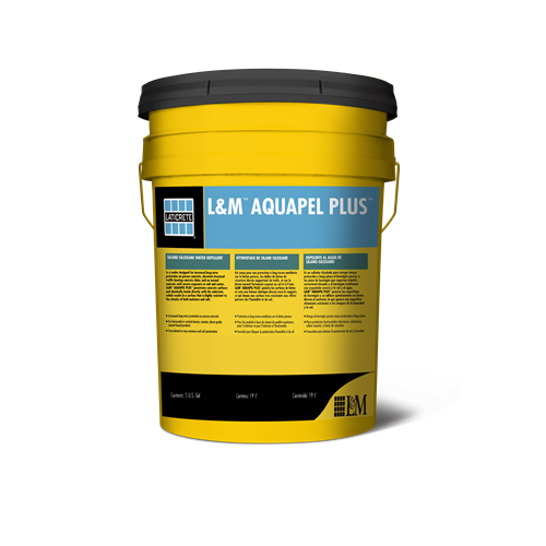 Laticrete L&M Aquapel Plus - Silane Siloxane Sealer - Penetrating - 5 Gallons - Click Image to Close