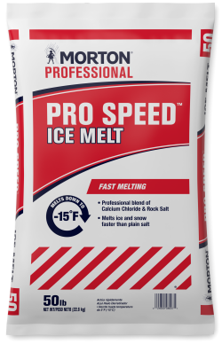 Morton Professional Pro Speed Ice Melt 50lb Bag - Click Image to Close