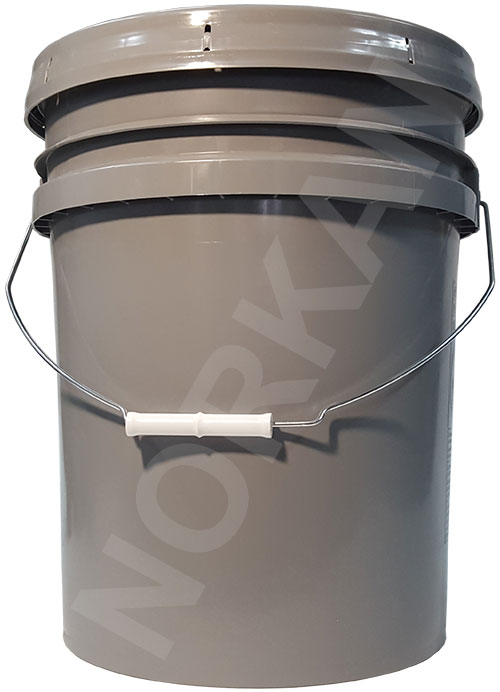 Empty Gray Bucket (5-gal)