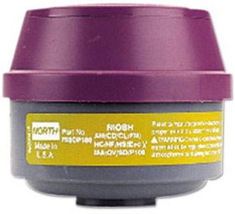 North Respirator Cartridge 75SCP100 | Acid Gas and Organic Vapor