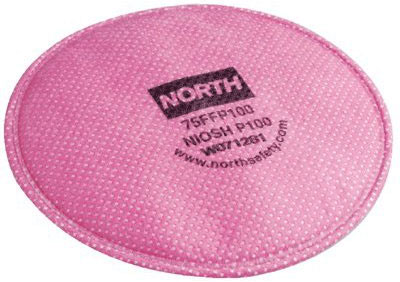 North Respirator Pancake Filter 75FFP100 | P100 HEPA Particulate