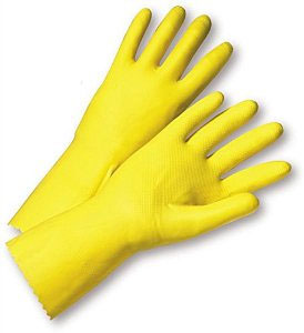 West Chester Yellow Latex Rubber Glove 2312