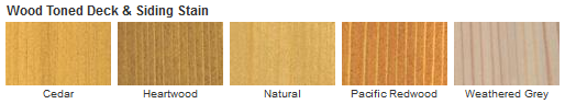 Cabot 3000 Series Wood Toned Deck & Siding Stain Color Options