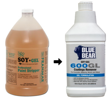 Soy Gel to Blue Bear Name Change